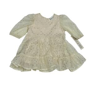 NWT Isobella & Chloe 18M Heart of Gold Dress